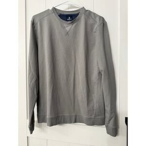 Johnnie-O crew sweatshirt in gray sz Small men’s